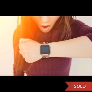SOLD Fitbit Blaze rose gold band replacement
